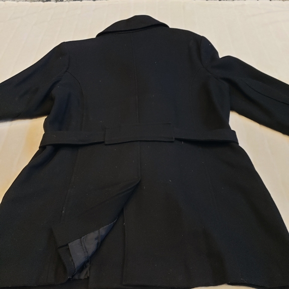 Classic Wool Blend Pea Coat - Picture 4 of 10